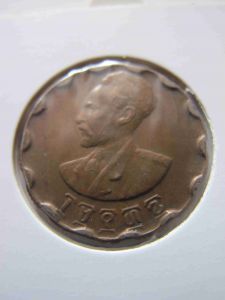 Эфиопия 25 центов 1943-1944