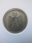 Монета Египет 5 пиастров 1960 серебро