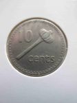 Монета Фиджи 10 центов 1976