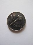 Монета Фиджи 10 центов 2006