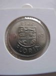 Монета Фиджи 1 флорин 1965