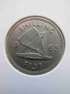Фиджи 1 шиллинг 1965