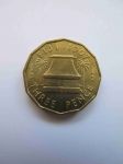 Монета Фиджи 3 пенса 1967