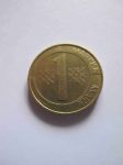 Монета Финляндия 1 марка 1993