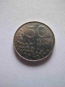 Финляндия 50 пенни 1992