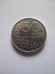 Монета Финляндия 50 пенни 1992