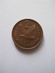Монета Фолклендские острова 2 пенса 1998