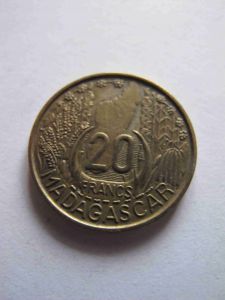 Мадагаскар 20 франков 1953