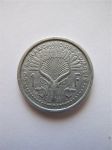 Монета Сомалиленд Франц 1 франк 1959