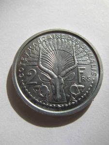 Сомалиленд Французский 2 франка 1959
