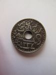 Монета Французский Тунис 5 сантимов 1918