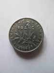 Монета Франция 1/2 франка 1968