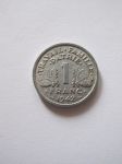 Монета Франция 1 франк 1942