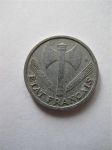 Монета Франция 1 франк 1944