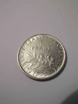 Монета Франция 1 франк 1973
