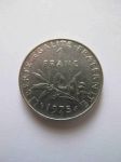 Монета Франция 1 франк 1975