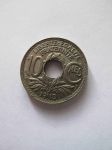 Монета Франция 10 сантимов 1918