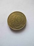 Монета Франция 10 сантимов 1967