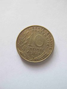 Франция 10 сантимов 1973