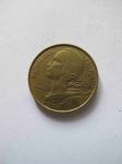 Монета Франция 10 сантимов 1975