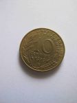 Монета Франция 10 сантимов 1979