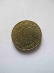 Монета Франция 10 сантимов 1982