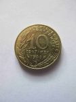 Монета Франция 10 сантимов 1983
