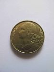 Монета Франция 10 сантимов 1989