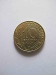 Монета Франция 10 сантимов 1991
