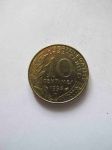 Монета Франция 10 сантимов 1995