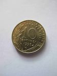 Монета Франция 10 сантимов 1996