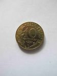 Монета Франция 10 сантимов 1997