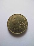 Монета Франция 10 сантимов 1998