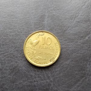Франция 10 франков 1958