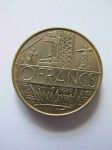 Монета Франция 10 франков 1975
