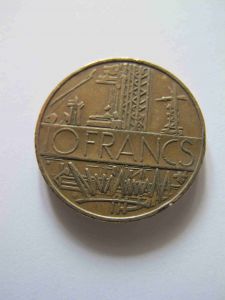 Франция 10 франков 1978
