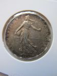 Монета Франция 2 франка 1915 Серебро