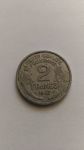 Монета Франция 2 франка 1947