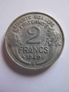 Франция 2 франка 1949B