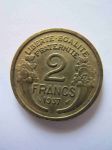 Монета Франция 2 франка 1937