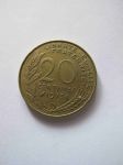 Монета Франция 20 сантимов 1973