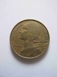 Монета Франция 20 сантимов 1974