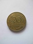 Монета Франция 20 сантимов 1981