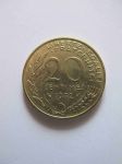 Монета Франция 20 сантимов 1982