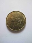 Монета Франция 20 сантимов 1996