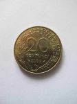 Монета Франция 20 сантимов 2000
