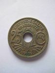 Монета Франция 25 сантимов 1939