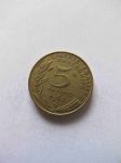 Монета Франция 5 сантимов 1968