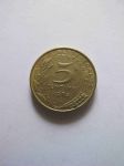 Монета Франция 5 сантимов 1973