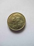 Монета Франция 5 сантимов 1975